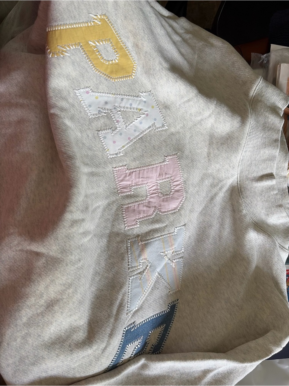 Parke patchwork mockneck